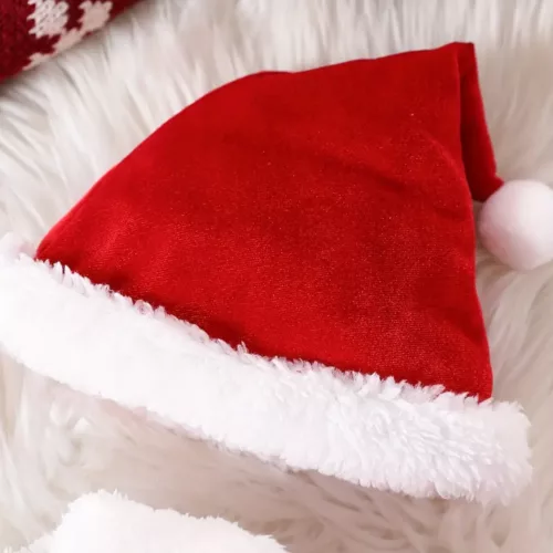 Déguisement Père Noël 3 pièces – costume complet bonnet veste ceinture