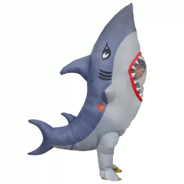 Costume gonflable requin style anime pour adulte – déguisement original et fun