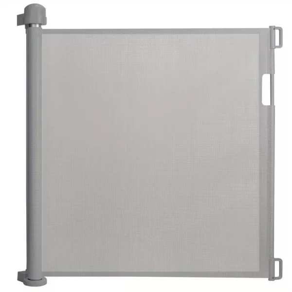 Barrière de sécurité extensible pour escalier et porte avec verrou de sécurité