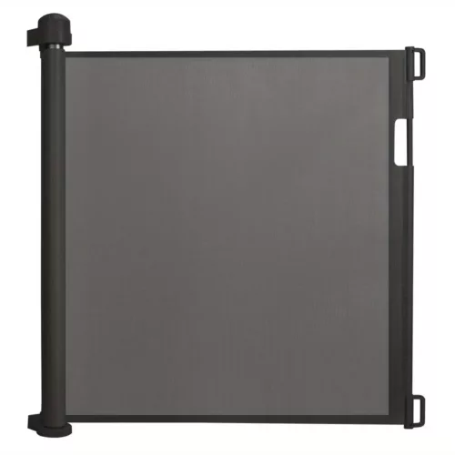 Barrière de sécurité extensible pour escalier et porte avec verrou de sécurité