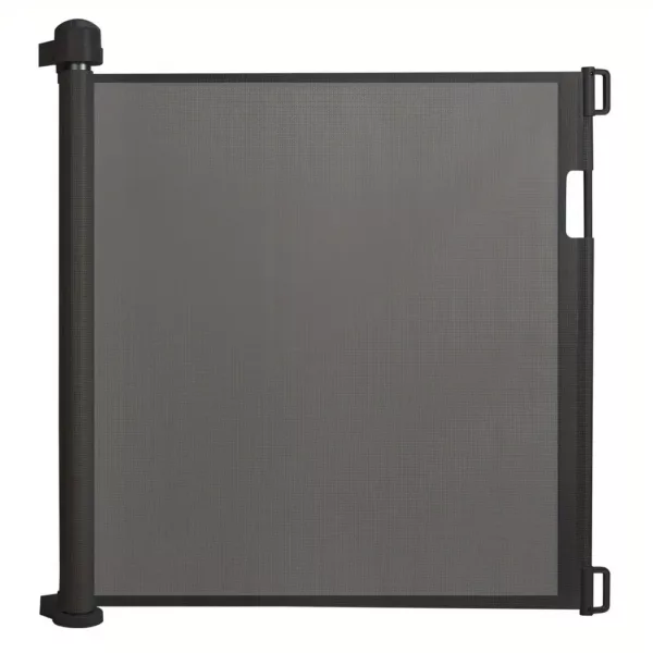 Barrière de sécurité extensible pour escalier et porte avec verrou de sécurité