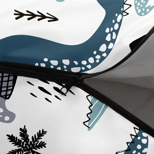 Sac de couchage enfant dinosaure – doux et chaud pour camping toutes saisons