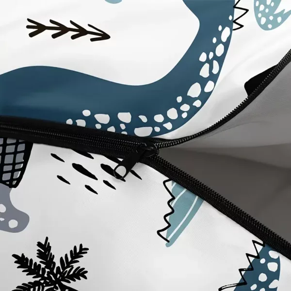 Sac de couchage enfant dinosaure – doux et chaud pour camping toutes saisons