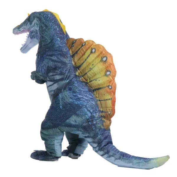 Costume dinosaure gonflable adulte avec ventilateur intégré – style stégosaure