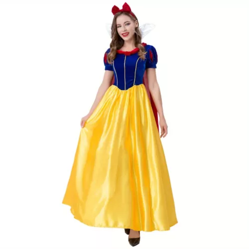 Déguisement Blanche Neige adulte femme – costume princesse cosplay Halloween