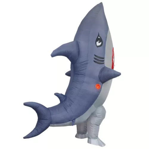 Costume gonflable requin style anime pour adulte – déguisement original et fun