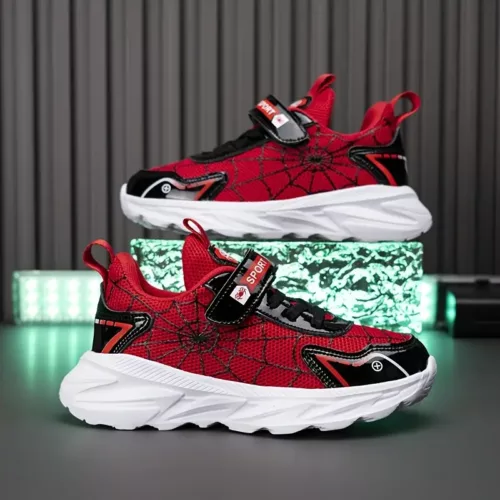Baskets en toile imprimée style décontracté – sneakers mode unisexes