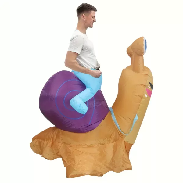 Déguisement gonflable limace adulte – costume original et humoristique