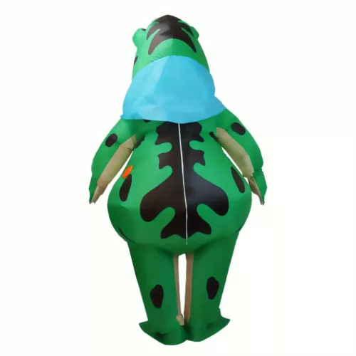 Costume gonflable grenouille adulte – déguisement amusant pour fête ou carnaval