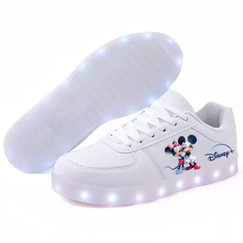 Sneakers femme imprimé 2D – design lumineux original et tendance