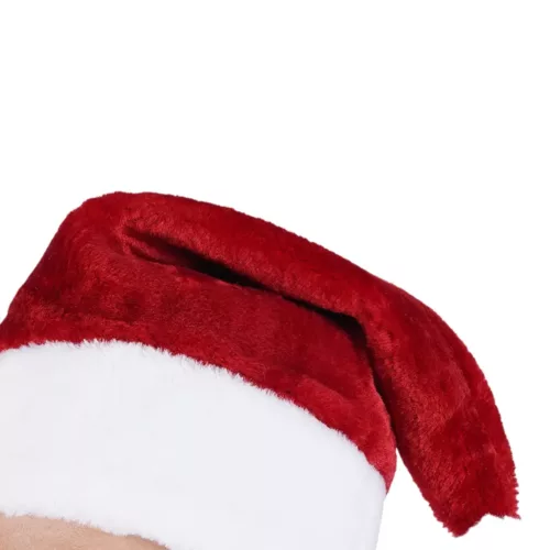 Déguisement Père Noël 4 pièces ultra-épais – Chapeau, haut, pantalon, ceinture