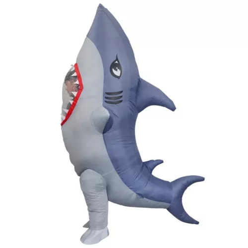 Costume gonflable requin style anime pour adulte – déguisement original et fun