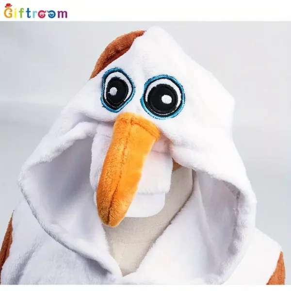 Déguisement adulte Olaf – costume intégral de cosplay Disney La Reine des Neiges