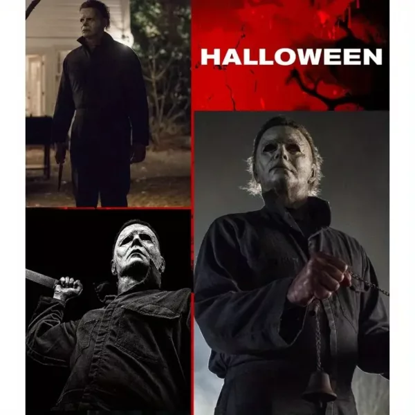 Masque Michael Myers latex intégral avec couteau – Déguisement Halloween 1978