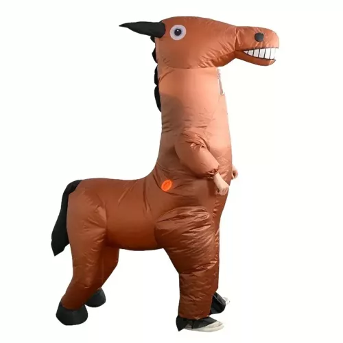 Costume gonflable adulte avec souffleur intégré – idéal fêtes et carnavals