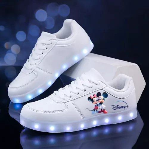 Sneakers femme imprimé 2D – design lumineux original et tendance