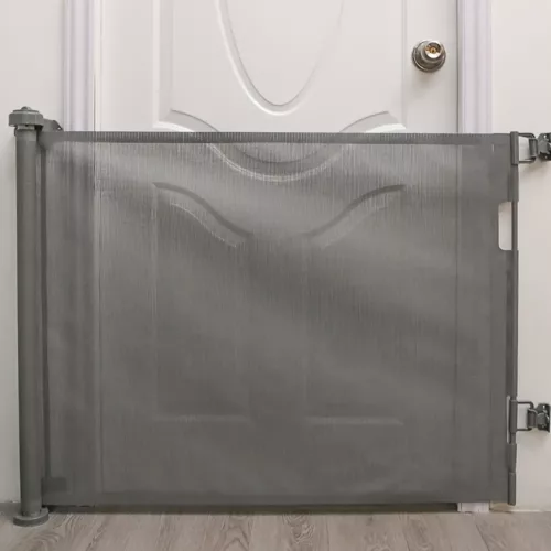 Barrière de sécurité rétractable pour enfant – montage mural facile