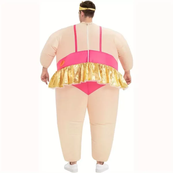 Déguisement gonflable danseuse de ballet adulte – costume humoristique original