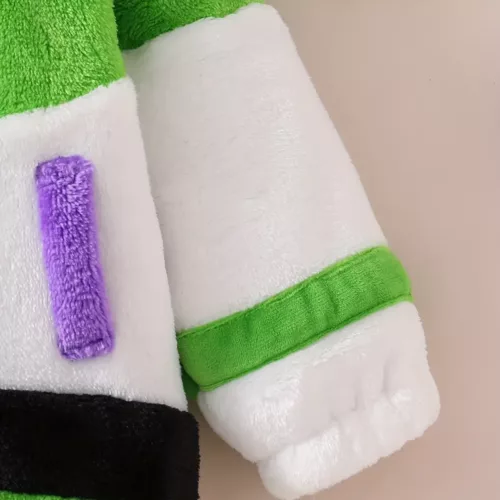 Combinaison bébé en peluche ultra douce – avec capuche et fermeture zippée