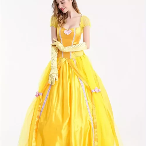Déguisement princesse Belle La Belle et la Bête – costume cosplay fille Disney