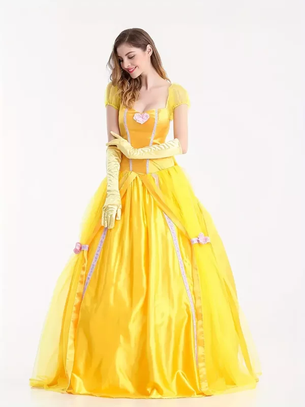 Déguisement princesse Belle La Belle et la Bête – costume cosplay fille Disney
