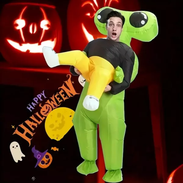 Costume gonflable homme extraterrestre drôle – effet porté surprenant