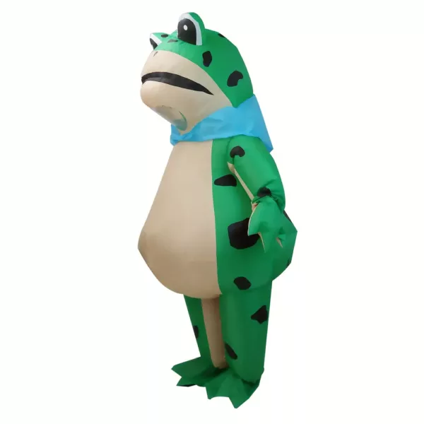 Costume gonflable grenouille adulte – déguisement amusant pour fête ou carnaval