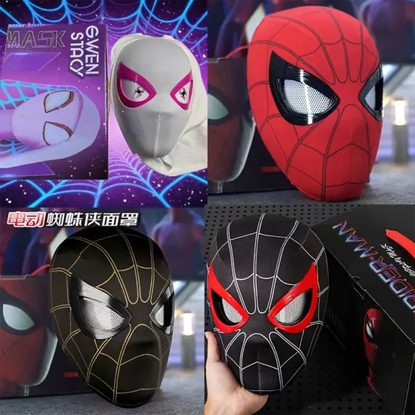 Masque super-héros respirant avec yeux ajustables – accessoire cosplay réaliste