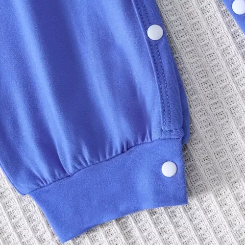 Barboteuse bébé Stitch Disney en polaire douce – pyjama chaud zippé