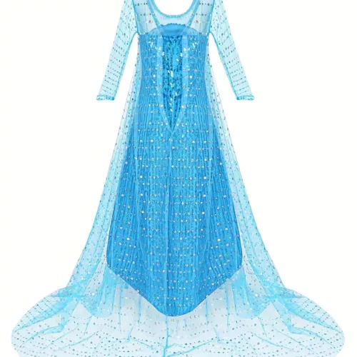 Robe princesse fille en tulle avec accessoires – déguisement carnaval ou fête