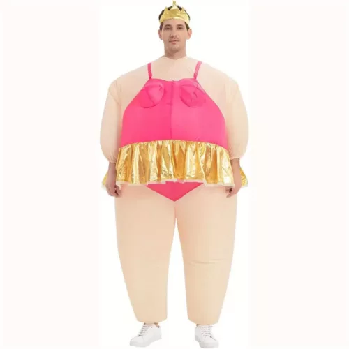 Déguisement gonflable danseuse de ballet adulte – costume humoristique original