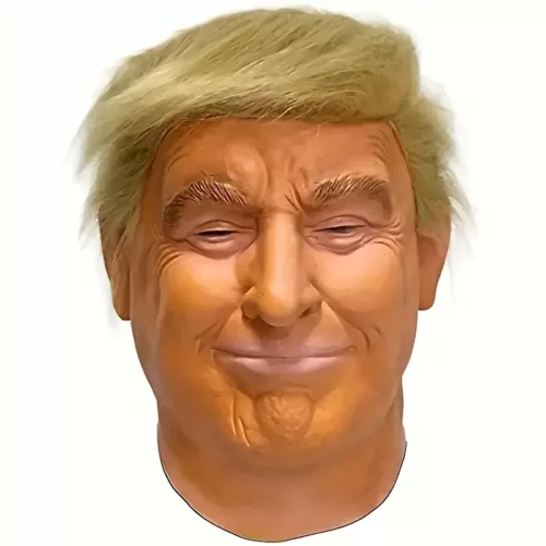 Masque en latex réaliste intégral – accessoire effrayant pour cosplay ou Halloween