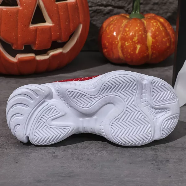 Baskets enfant motif araignée – chaussures à enfiler souples et ludiques