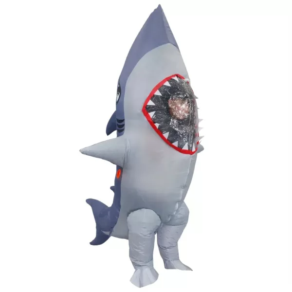 Costume gonflable requin style anime pour adulte – déguisement original et fun