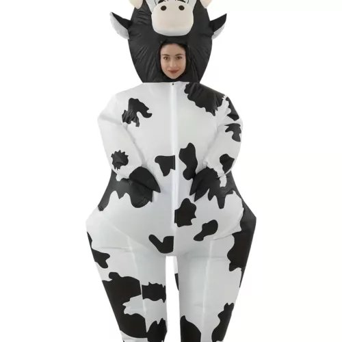 Déguisement vache gonflable pour adolescent – costume original et fun