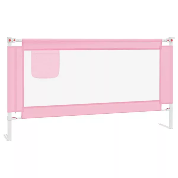 Barrière de sécurité lit bébé anti-chute avec tissu respirant – installation facile