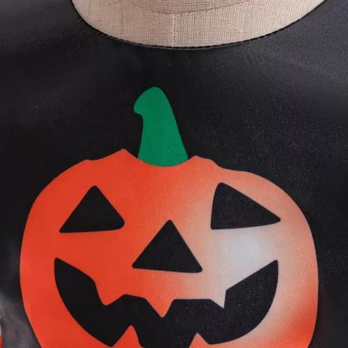 Robe princesse Halloween fille – costume citrouille avec jupe tutu et serre-tête