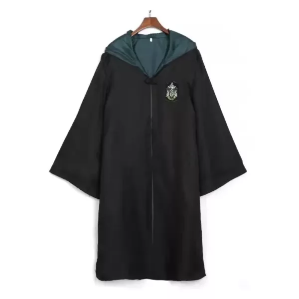 Cape Harry Potter adulte avec capuche – Insignes maisons officielles – Costume cosplay
