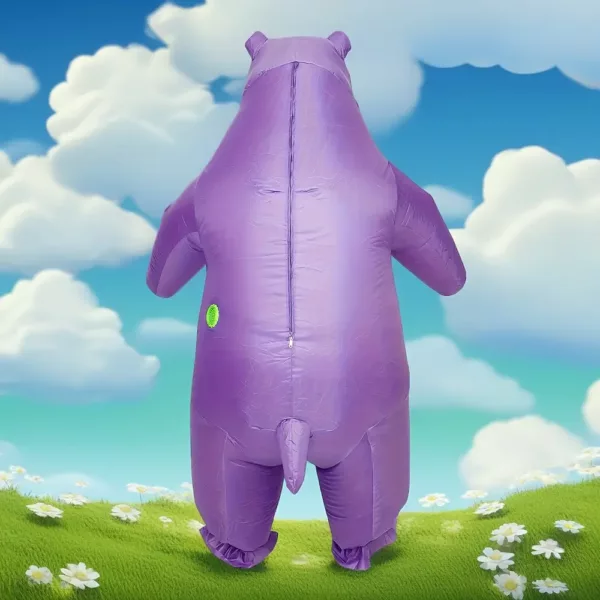 Déguisement gonflable hippopotame adulte – costume humoristique original