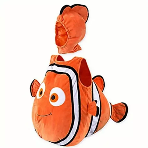 Costume enfant poisson clown à capuche – déguisement Halloween mignon