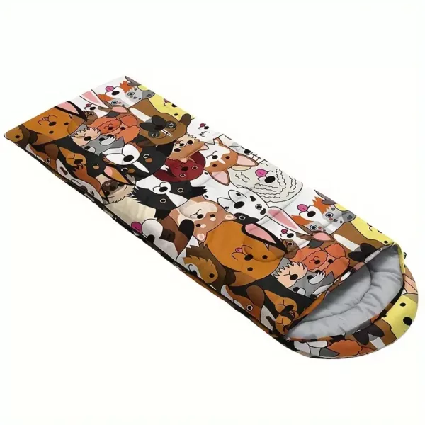 Sac de couchage pour chien portable et chaud – idéal pour camping et randonnée
