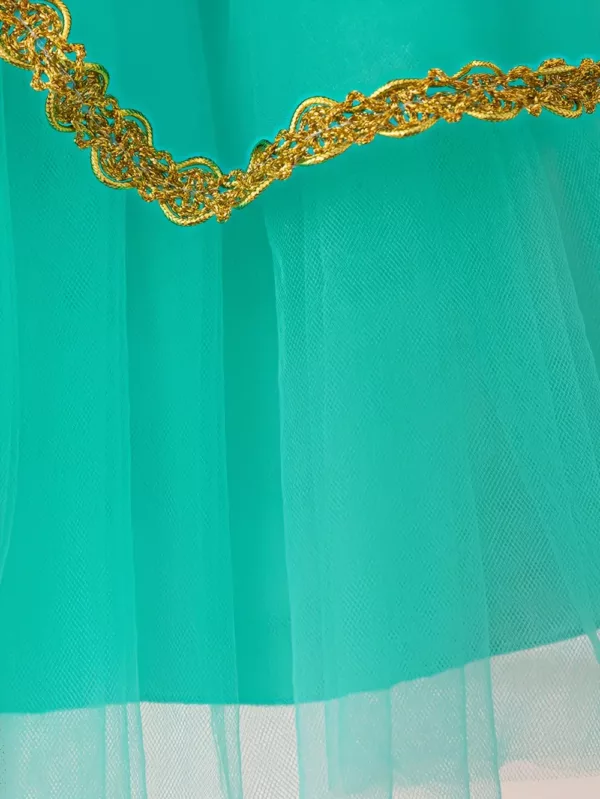 Robe de princesse bébé en tulle pailleté – tenue Halloween festive fille