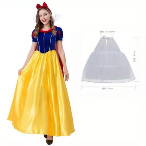Déguisement Blanche Neige adulte femme – costume princesse cosplay Halloween