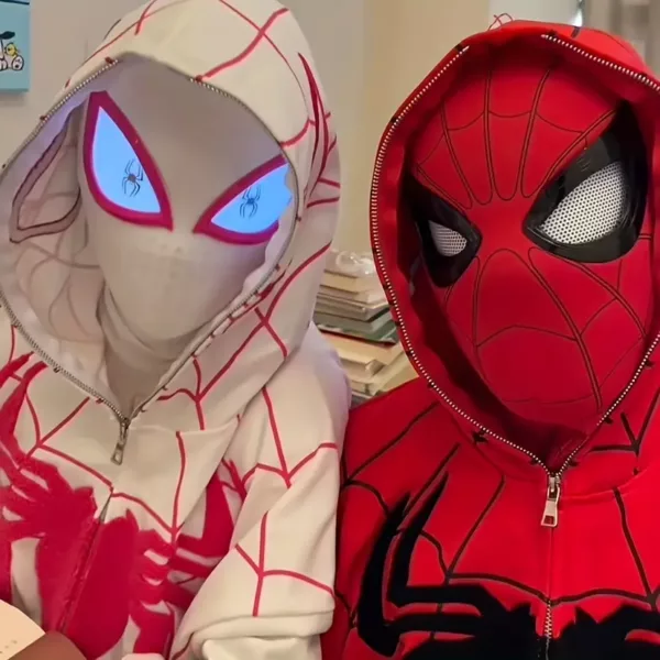 Masque à capuche homme – style mystérieux idéal cosplay ou costume élégant