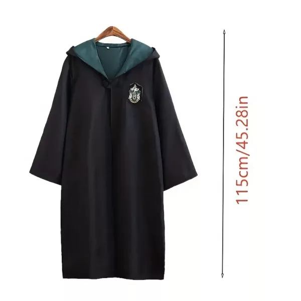 Déguisement sorcier adulte Harry Potter – robe, baguette, chapeau et accessoires