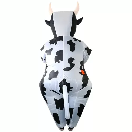 Costume gonflable adulte vache amusante – déguisement Halloween ou fête