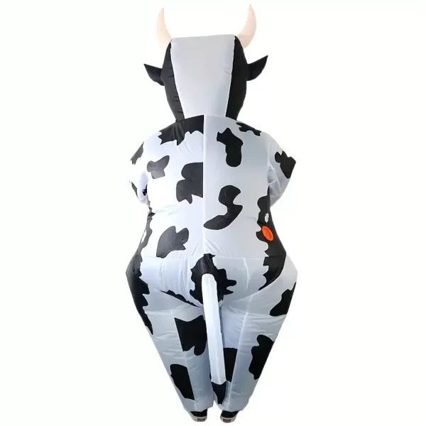 Costume gonflable adulte vache amusante – déguisement Halloween ou fête