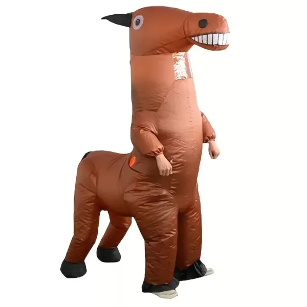 Costume gonflable adulte avec souffleur intégré – idéal fêtes et carnavals
