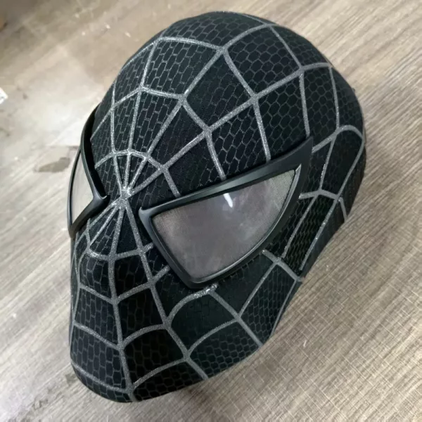 Masque Spider-Man 1:1 réaliste pour cosplay ou collection – finition détaillée