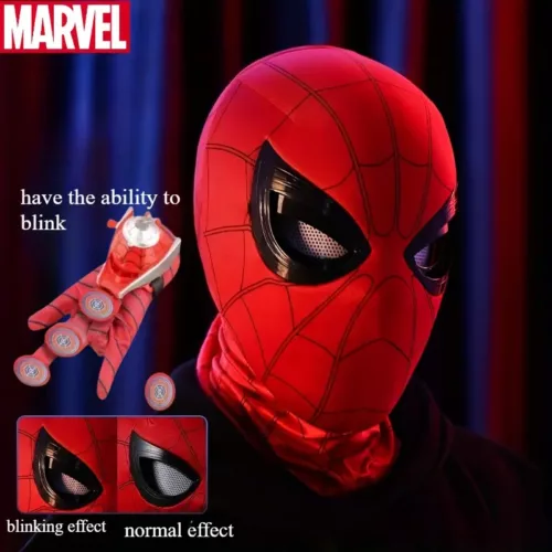 Casquettes enfant Spider-Man x7 avec yeux mobiles – ensemble déguisement Marvel